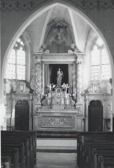 autel, retable, tabernacle (maître-autel)