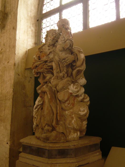 statue, socle : Saint Joseph et l'Enfant Jésus