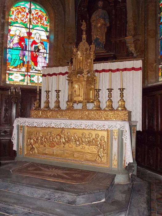 autel, gradin d'autel, tabernacle (maître-autel)