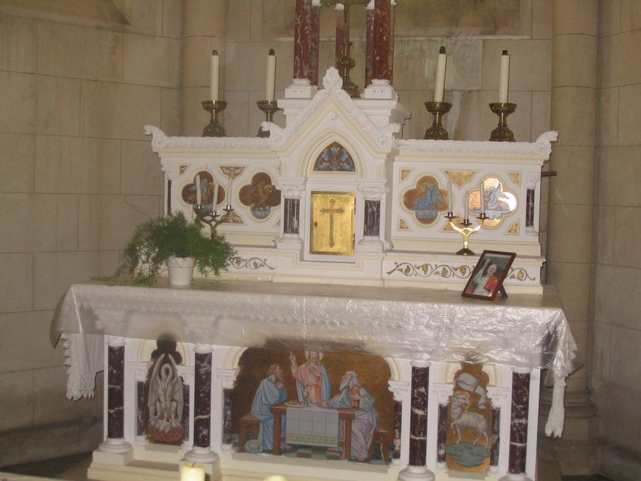 maître-autel, gradin, tabernacle, exposition