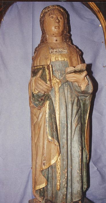 statue : sainte Agathe