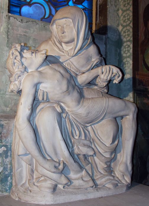 groupe sculpté : Vierge de Pitié