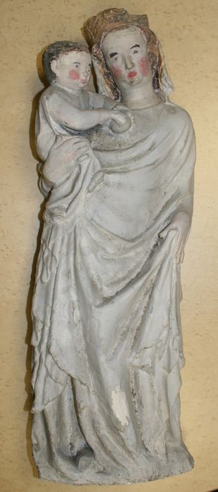 statue : Vierge à l'enfant