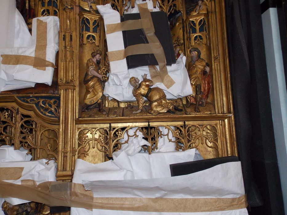 retable dit de Philippe de Gueldre, détail