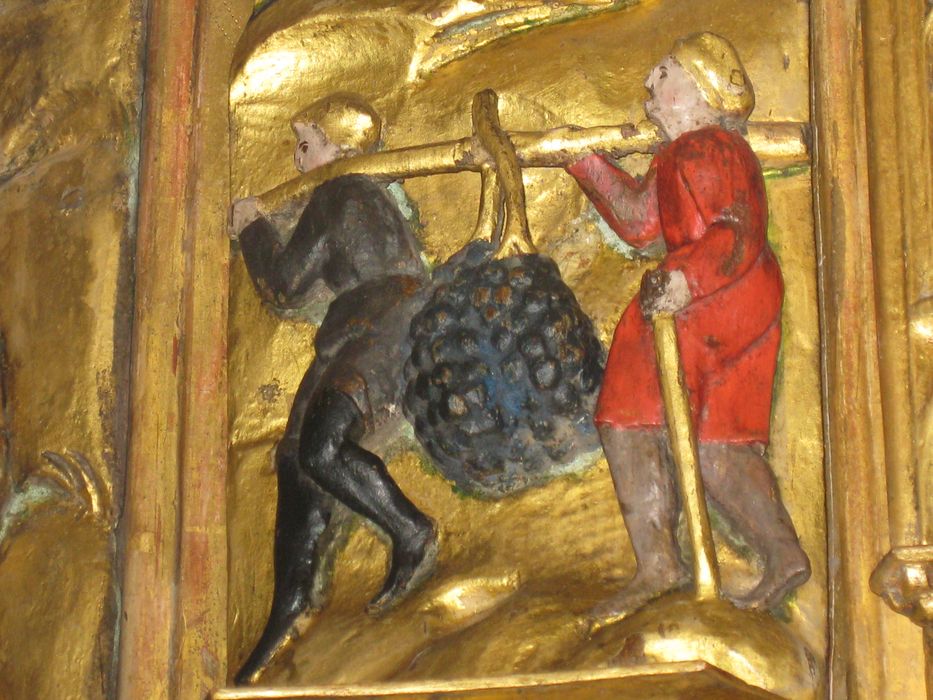 retable dit de Philippe de Gueldre, détail