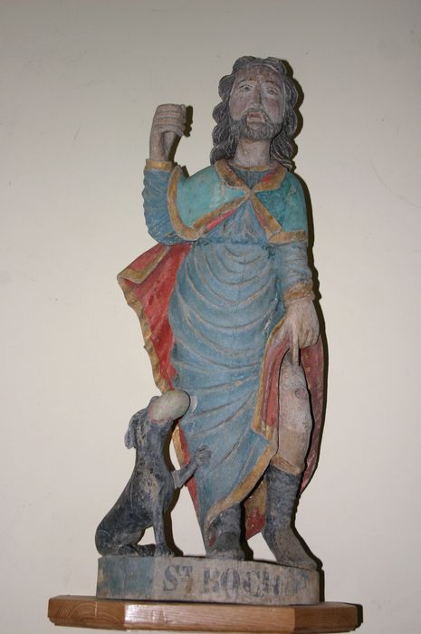 statue (statuette) : Saint Roch