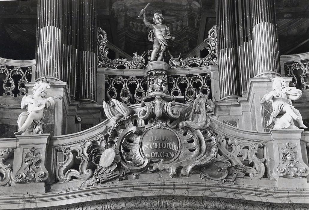 tribune de l'orgue, détail