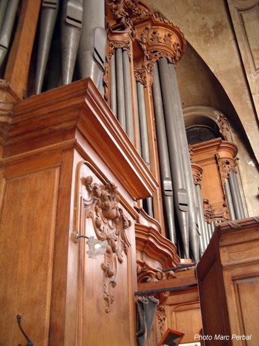 tribune de l'orgue, vue partielle