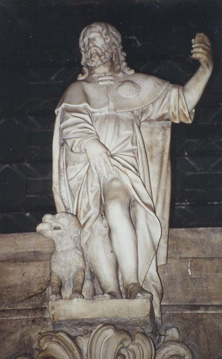 statue : Saint Roch