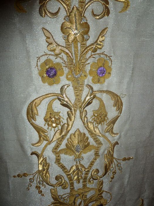 chasuble, détail