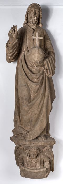 statue : Christ bénissant