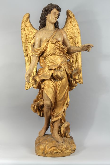 statue : Ange n°1 - © Ministère de la Culture (France), Conservation des antiquités et des objets d’art de la Meuse, tous droits réservés