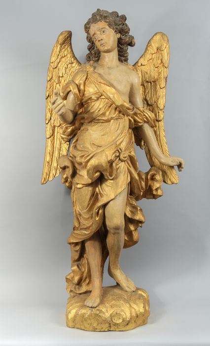 statue : Ange n°2 - © Ministère de la Culture (France), Conservation des antiquités et des objets d’art de la Meuse, tous droits réservés