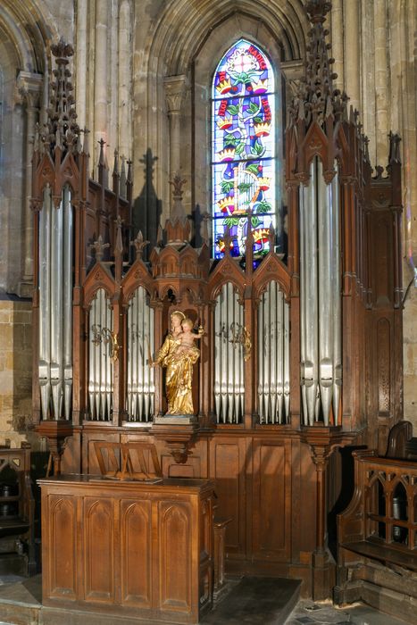 orgue de choeur - © Ministère de la Culture (France), Conservation des antiquités et des objets d’art de la Meuse – Tous droits réservés