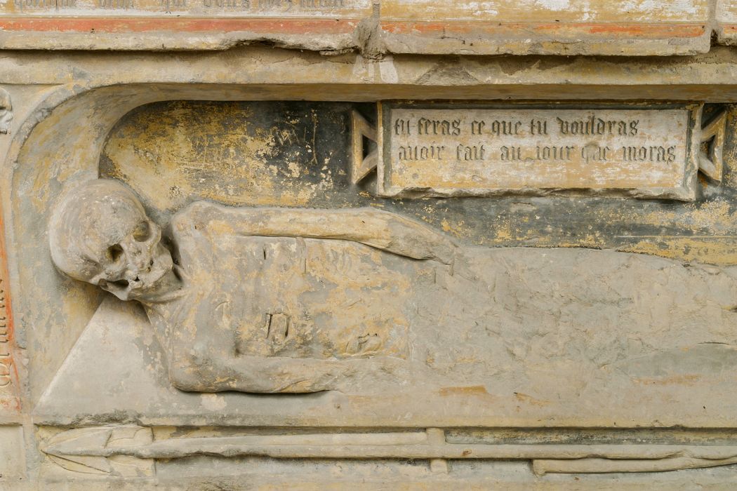 monument funéraire de Claude de La Vallée, détail