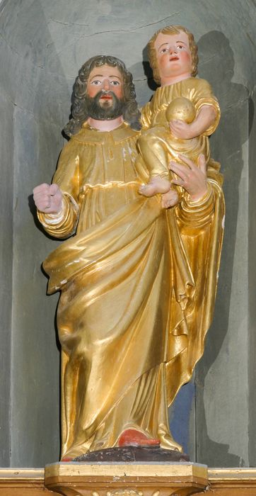 statue : Saint Joseph et l'Enfant Jésus