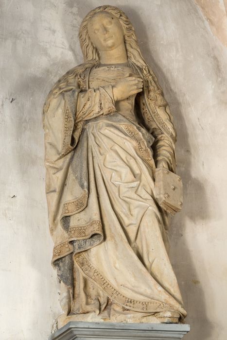 statue : Vierge de l'Annonciation