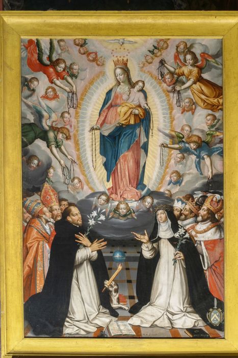 tableau : Vierge du Rosaire