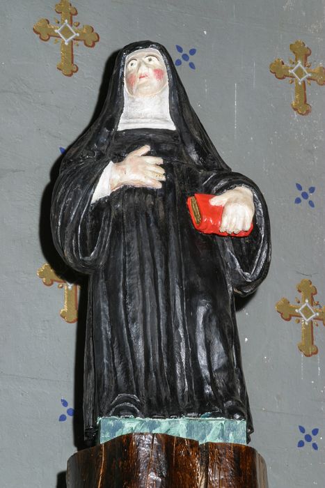 statue : Sainte Scholastique