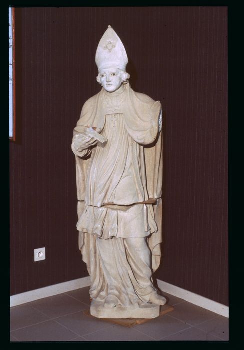statue : Saint Aignant - © Ministère de la Culture (France), Conservation des antiquités et des objets d’art de la Meuse – Tous droits réservés