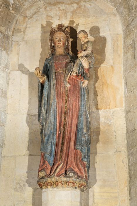 statue : Vierge à l'Enfant dite Notre-Dame des Fossés