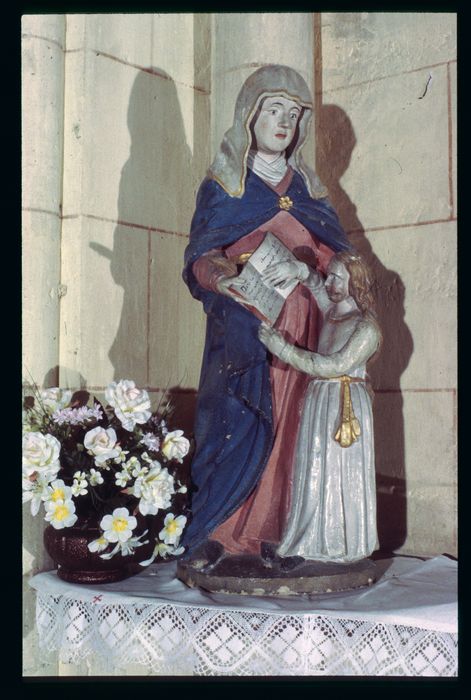 groupe sculpté : Sainte Anne et la Vierge