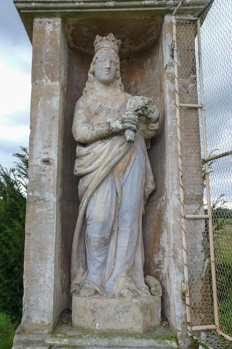 statue : Vierge à l'Enfant dite Notre-Dame de la Belle Epine