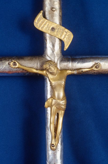 croix de procession, détail