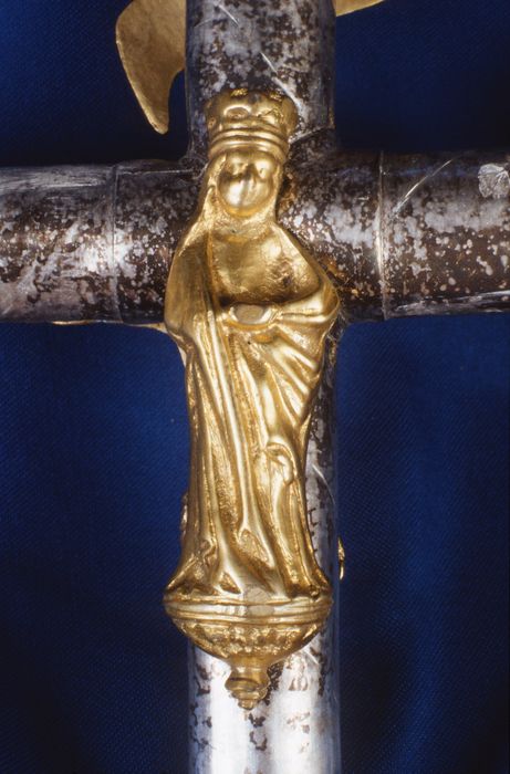 croix de procession, détail