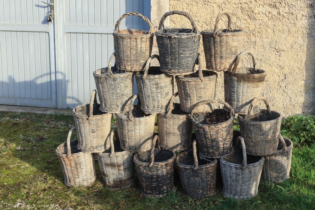 seaux en osier