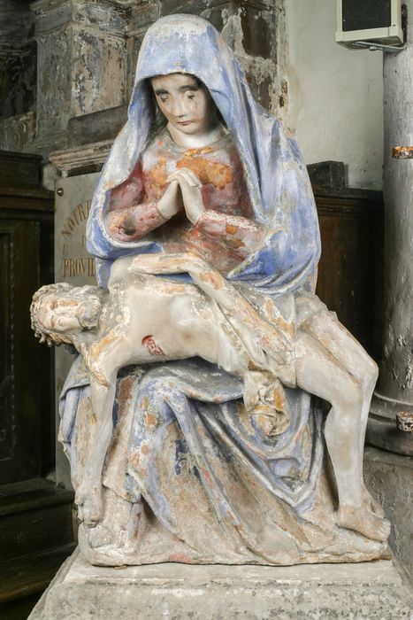 groupe sculpté : Vierge de Pitié