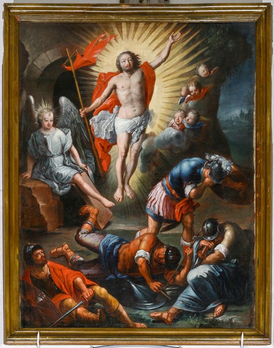 tableau, cadre : Résurrection du Christ