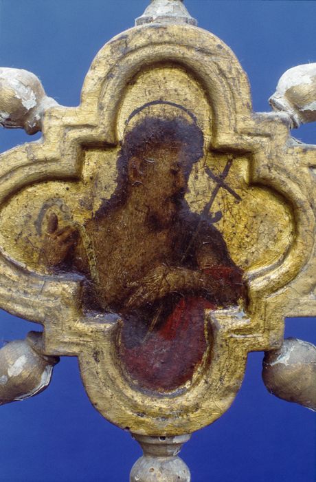 croix d'autel, détail - © Ministère de la Culture (France), Conservation des antiquités et des objets d’art de la Meuse – Tous droits réservés