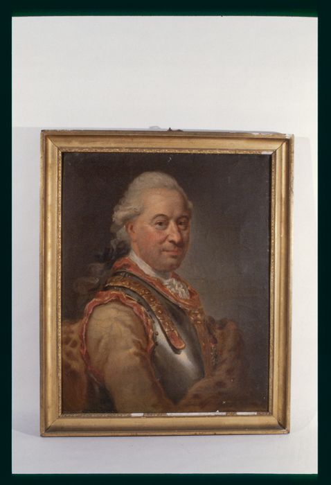 tableau, cadre : Portrait en armure de François Ignace de Bousmard - © Ministère de la Culture (France), Conservation des antiquités et des objets d’art de la Meuse - Tous droits réservés