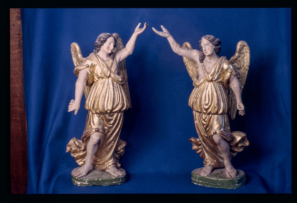 statues (statuettes) : Anges adorateurs - © Ministère de la Culture (France), Conservation des antiquités et des objets d’art de la Meuse – Tous droits réservés