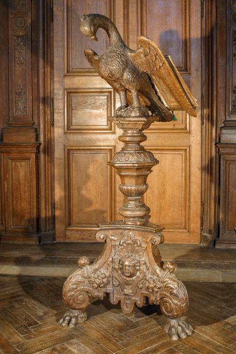 aigle-lutrin - © Ministère de la Culture (France), Conservation des antiquités et des objets d’art de la Meuse – Tous droits réservés