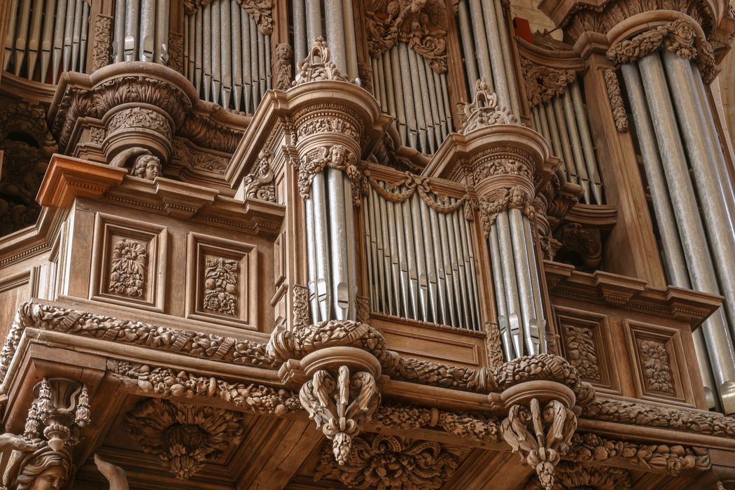 orgue de chœur, vue partielle