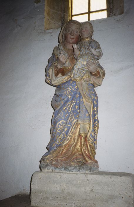 statue : Vierge à l'Enfant dite Notre-Dame de Moncourt