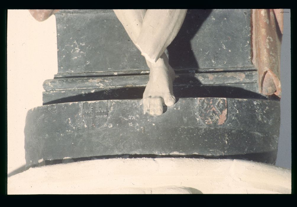 Statue : Christ aux liens, détail