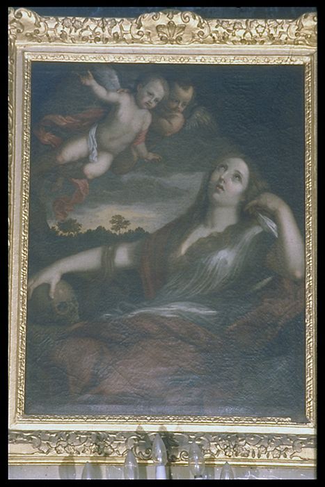 tableau, cadre : sainte Marie-Madeleine - © Ministère de la Culture (France), Conservation des antiquités et des objets d’art de la Meuse - Tous droits réservés