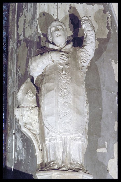 statue : Saint Bruno - © Ministère de la Culture (France), Conservation des antiquités et des objets d’art de la Meuse – Tous droits réservés