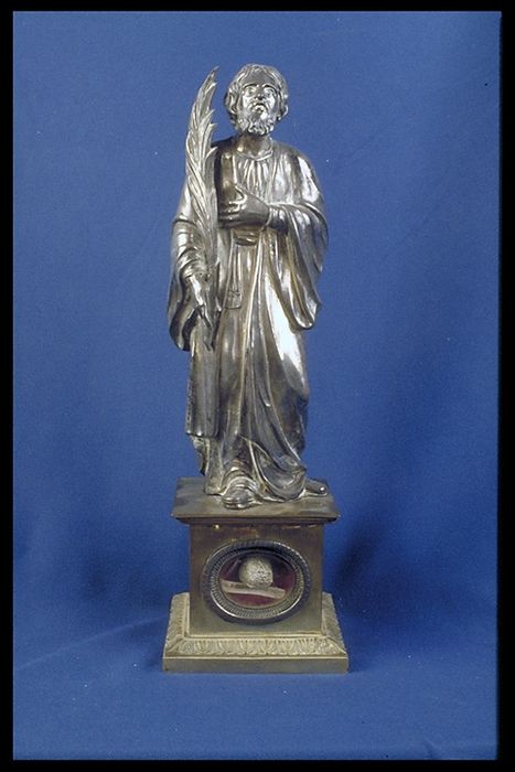 statuette-reliquaire de saint Pantaléon