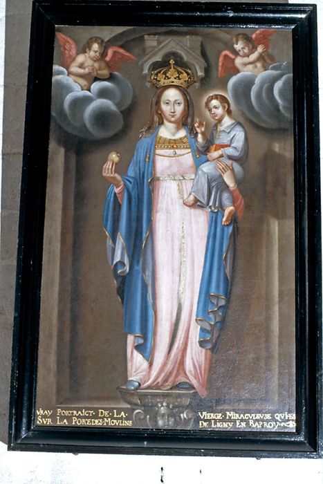 Tableau : Vierge à l'Enfant dite de la porte des Moulins