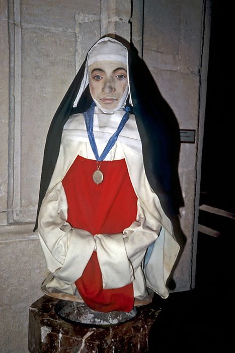 reliquaire de sainte Jeanne de Valois, vue partielle