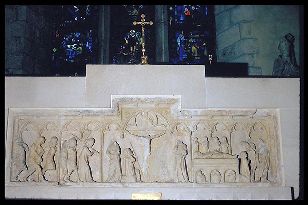 retable (bas-relief) : Scènes de la Passion