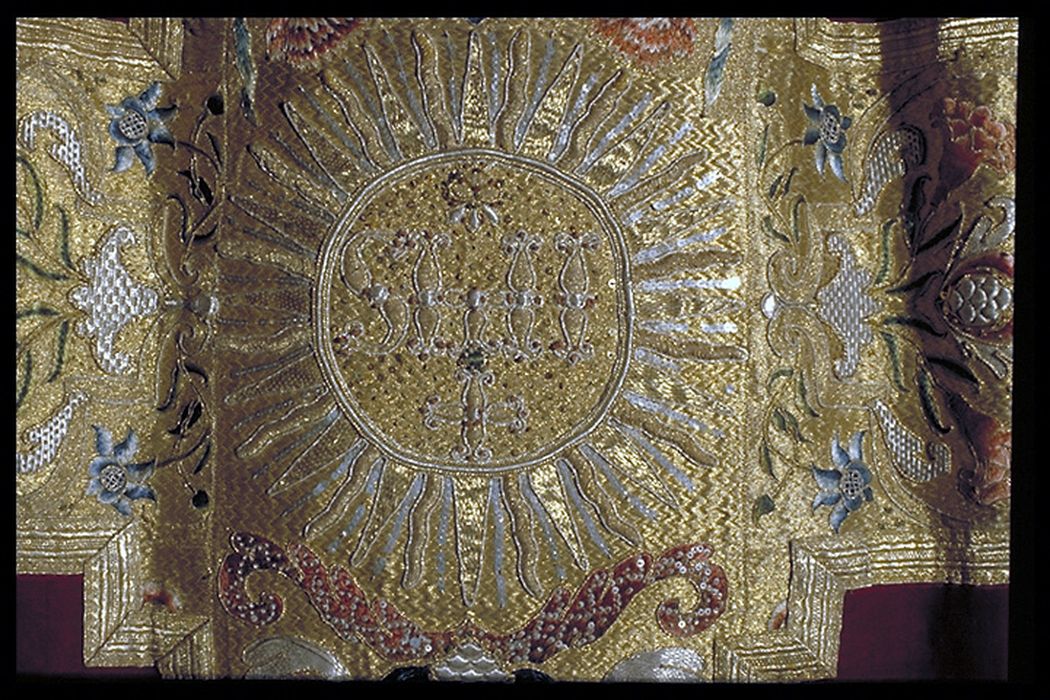 chasuble, détail