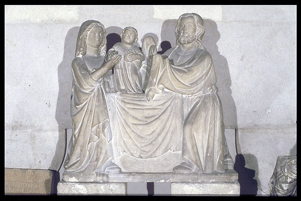 groupe sculpté : Présentation de Jésus au temple - © Ministère de la Culture (France), Conservation des antiquités et des objets d’art de la Meuse – Tous droits réservés