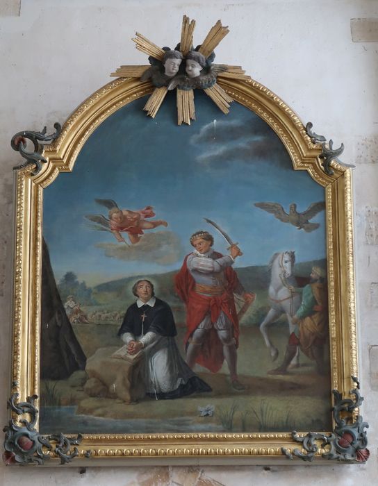 tableau : Martyre de saint Louvent