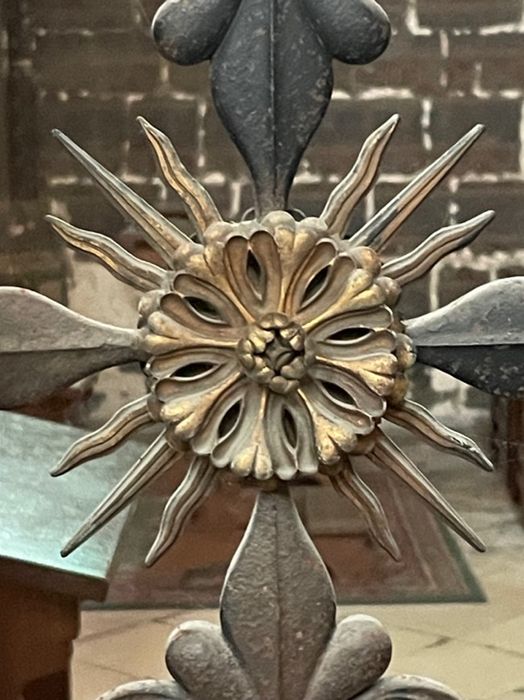 clôture de chapelle (grille de communion), détail