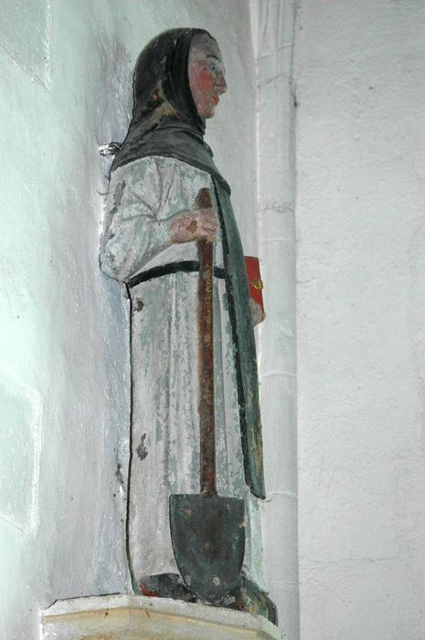 statue : saint Fiacre